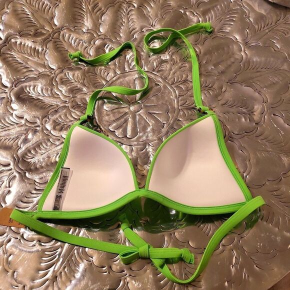 Pink, Victoria secrect NWT, padded,push up XL bikini top , MINT GREEN- very rare - Picture 4 of 9
